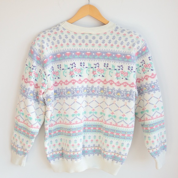 Vintage pastel sweater - Picture 3 of 4